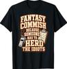 Funny Football League Manager Commish Draft Night T-Shirt