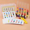 Children'S Test Tube Bead Clip Concentration Training Sensory Integration Logical Thinking Toy Fine Motor