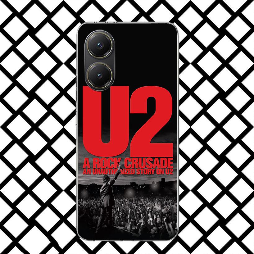 Чехол для телефона Rock Band U-U2 для Xiaomi Poco F7 Ultra X7 X6 X5 Pro X4 Gt M8 M7 Redmi 15 15C 13 13C 12 12C Мягкий чехол Fundas Poco F7
