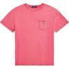 Polo Логотип Pattern Crew Neck Приталенная футболка с коротким рукавом Мужские топы Красный 710835756-023