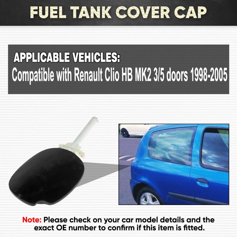 Крышка лючка бензобака для Renault Clio HB MK2 3/5 дверей 1998 1999 2000 2001 2002 2003-2005 7700836756