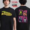 Футболка Alice Cooper The Revenge of Alice Cooper, Подарок для фанатов семьи, Двусторонняя футболка, Унисекс футболка
