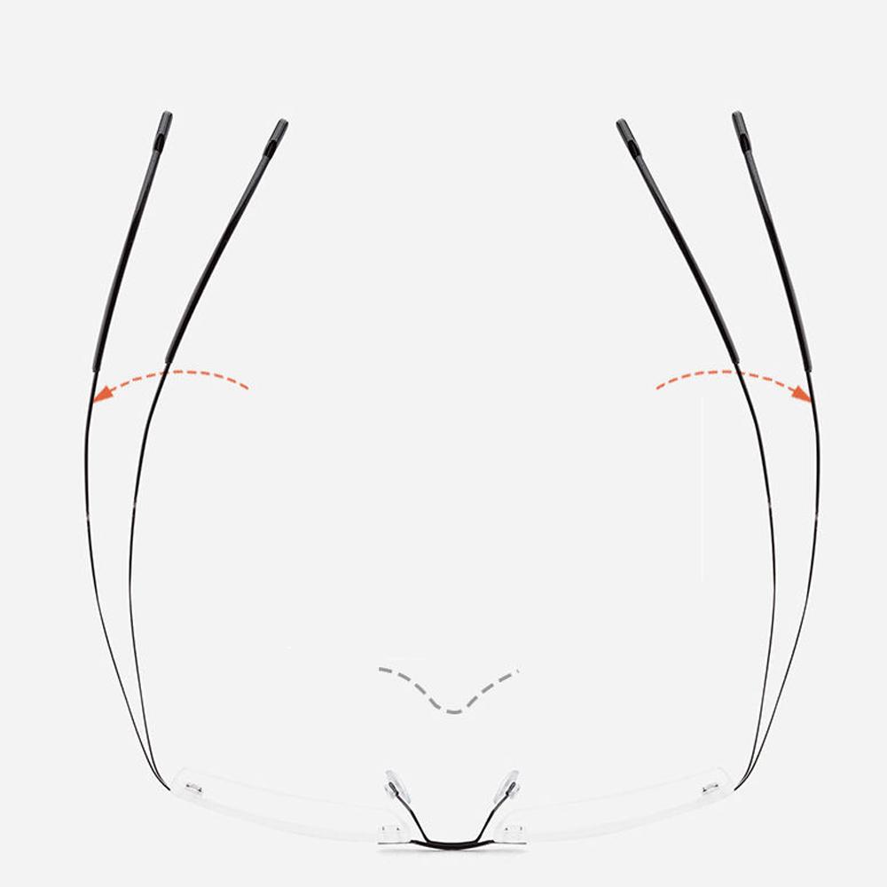 Классические мужские очки с оправой для коррекции зрения, синие очки для чтения, титановая оправа для очков, старые очки armacao oculos