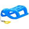 VidaXL Sled Toboggan Snow Slider Outdoor Toy Set Children Adults Tow Rope Blue 80x39.5x25.5 Cm 93716
