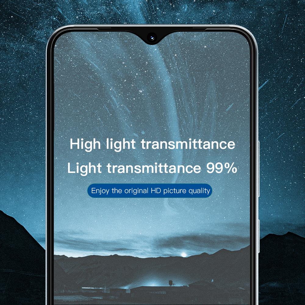KEYSION Tempered Glass Full Cover for Samsung A17 5G A07 Full Glue HD Clear Screen Protective Glass Film for Galaxy A07 A17 5G