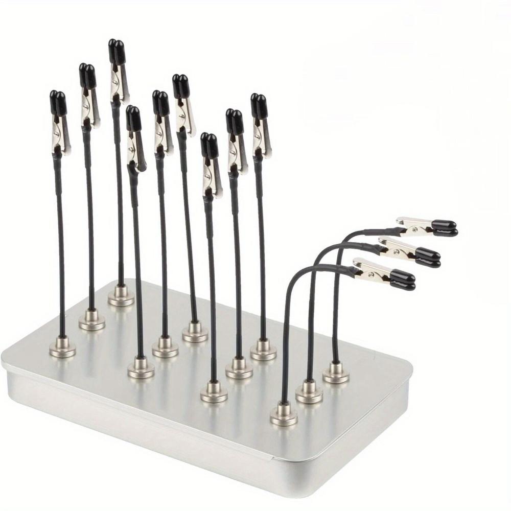 Миниатюрная живопись Отверстия Подставка для покраски Основа Зажим-крокодил Основа Зажим Распылительный верстак АБС Покрасочная камера Моделирование DIY Инструменты