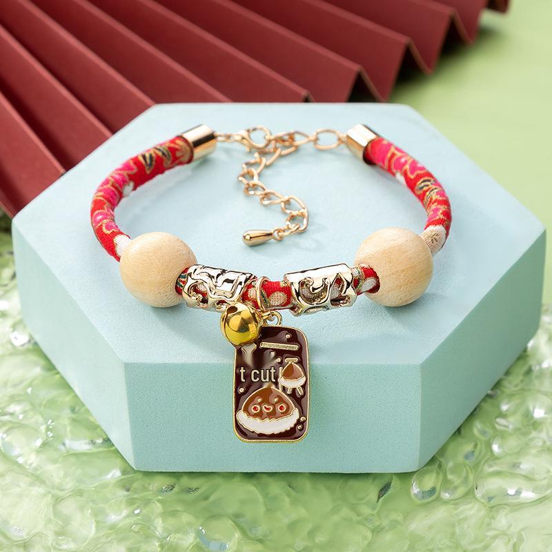 Adjustable Anti-Flea Cat Collar with Cute Bell Repellent