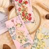 Metal Metal Bookmark Chinese Style Floral Painting Bookmark Retro Hollow Bookmark  Student