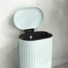 30L Metal Kitchen Bin With Soft Close Lid Light Green