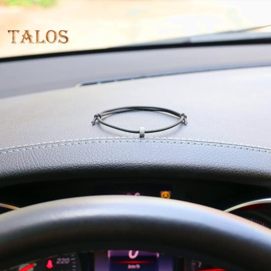 1/2Pcs EDC Survival Bracelet with Tungsten Alloy Beads Portable Outdoor Emergency Glass Window Breaking Bracelet Rescue Wristband Wrist Strap Escape