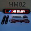 Automotive front grille mesh badge is suitable for BMW M logo 1 2 3 5 7 series LED refitting X1 X3 X5 front grille badge. xkzh98