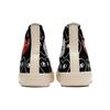 Converse CDG X  Chuck Taylor All Star Multi-Heart All Over Print Casual Comfortable High Top Canvas Shoes Unisex Sneakers Black White 168982C