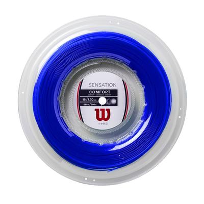 Wilson Tennis String SENSATION BLUE 16 REEL 200m Blue WR830910116