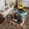 Extreme Off-Road Truck Design suitable as a non-slip mat for the living room or bedroom sofa