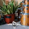 Metal Tom Drum Mount Holder Easy Install Suspension Rim Mount for Performance Practice Display and Portable Drum Hardware