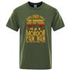 Cotton Middle Earth'S Annual Mordor Fun Run Print T Shirt Men Women Tshirts Summer Cotton Tops Cotton Loose Street Hip Hop T-Shirts