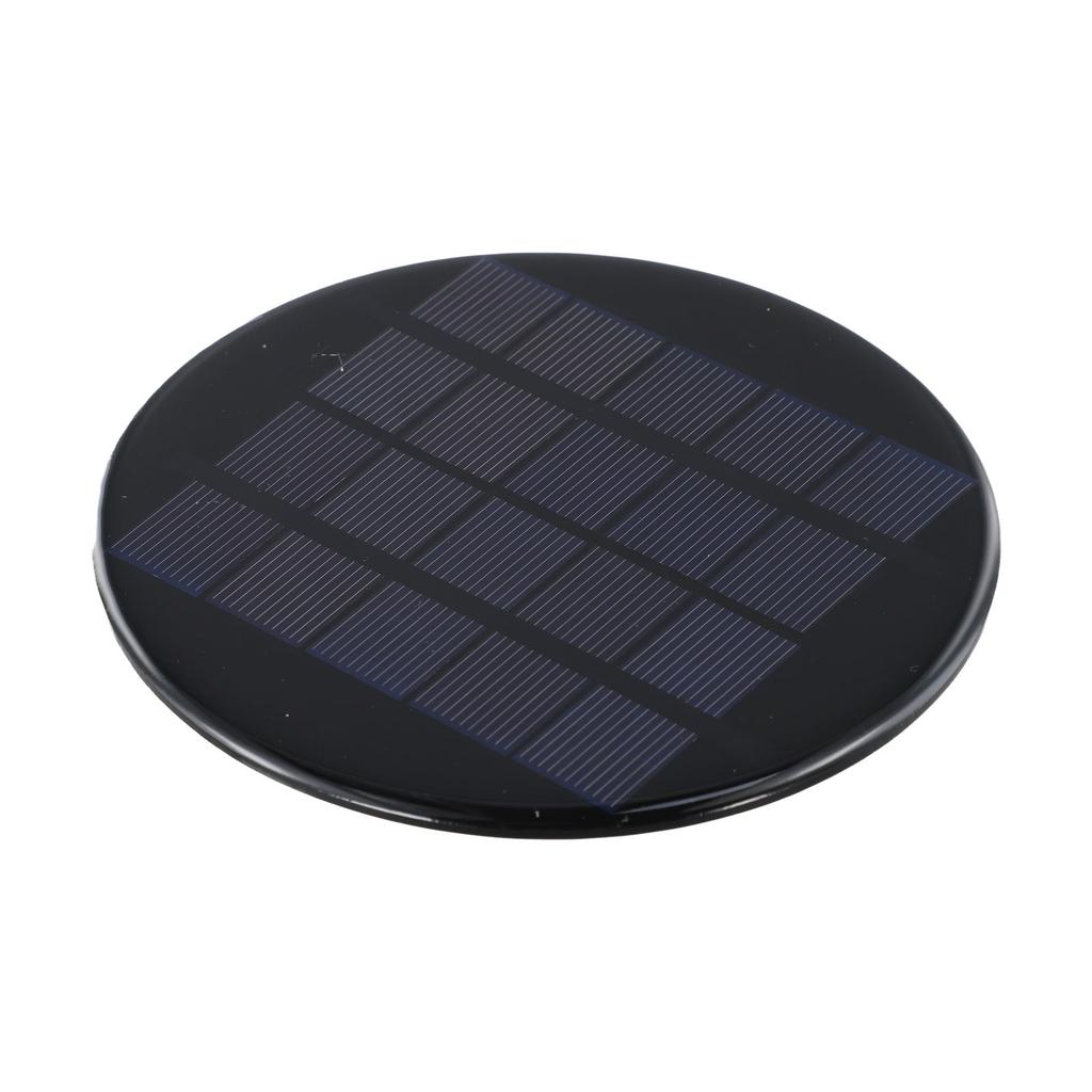 120 Mm Solar Panel Lightweight Solar Panel Outdoor Usage Sustainable Energy Source Optimal Light Absorption Portable Solar Power