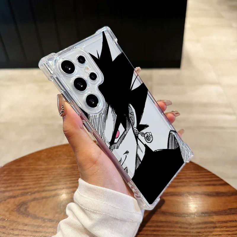 Dragons Balls God Goku Cell Anime Phone Case For Samsung Galaxy S25 FE S26 S24 S23 S22 S21 S20 Ultra S26 Plus S25FE Clear Cover