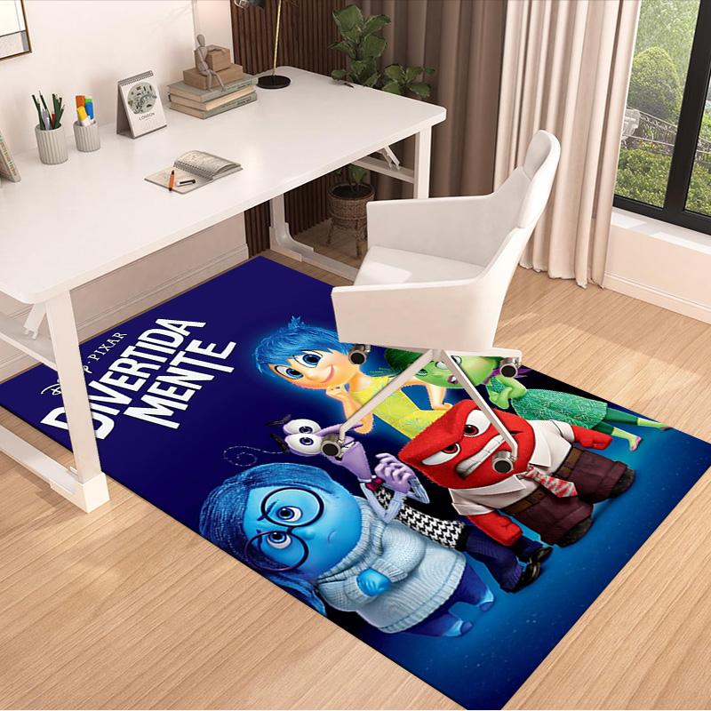Inside Out Emotions Carpet For Playroom Bedroom Living Room Sofa Home Decorkids Game Area Rug Nonslip Floor Mat