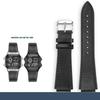 18 мм Ретро Натуральная Кожаная Ремешок для Часов Для Casio AE1200 AE1300 A158W/A168 W-216H Винтажный Ремешок для Часов выпуклый рот Мужской Браслет