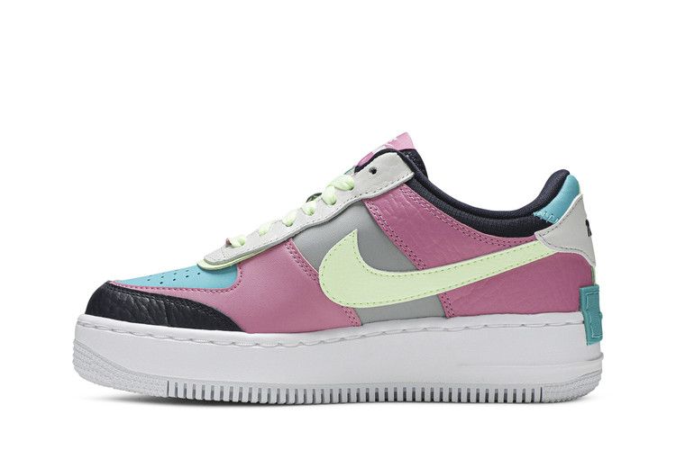 Nike Air Force 1 Low Shadow Barely Volt Oracle Aqua (Women's) Sneakers