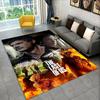 Horror Game TV The Last of Us Non-Slip Area Rug for Living Room,Bedroom,Playroom,Soft Carpet Floor Mat Home Decor Rug Kids Room