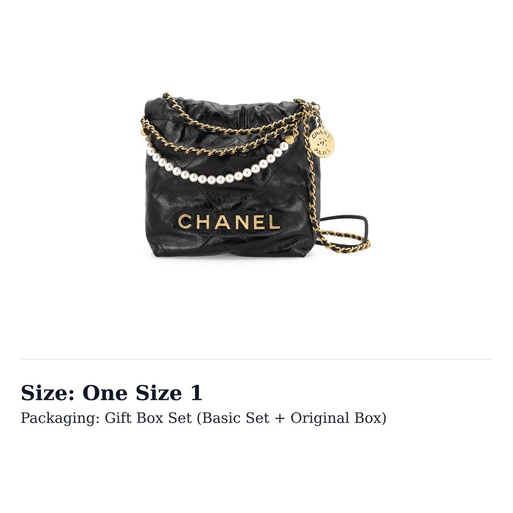 CHANEL Bright Pleated Calfskin With Crystal Pearl And Gold Toned Metal Bucket Bag, Shoulder Bag, Crossbody Bag Mini AS3980-B10672-94305