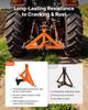 3 Point Trailer Hitch with 50.8 mm Receiver, 3 Pt Quick Hitch Attachment 3 Trailer Balls, Tractor Tow Drawbar Adapter for Category 1, Kubota,