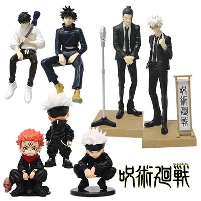 Аниме Фигурка Jujutsu Kaisen Сатору Годжо Фигурка Действия Владыка Проклятий Сукуна Фигурка ПВХ Модель Кукла Игрушки Коллекция