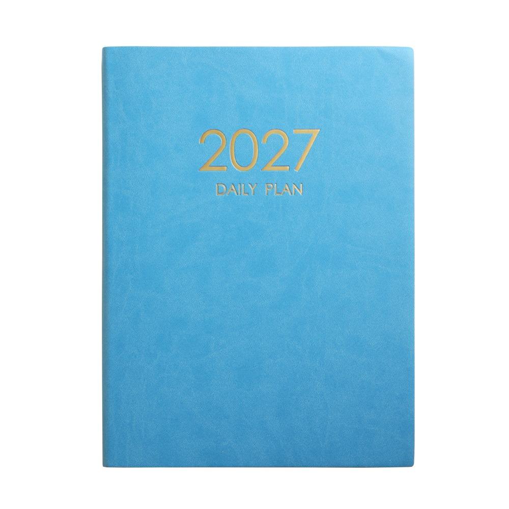 A4 2027 Daily Planner PU Schedule Planner New Organizer Notebook Office Planning