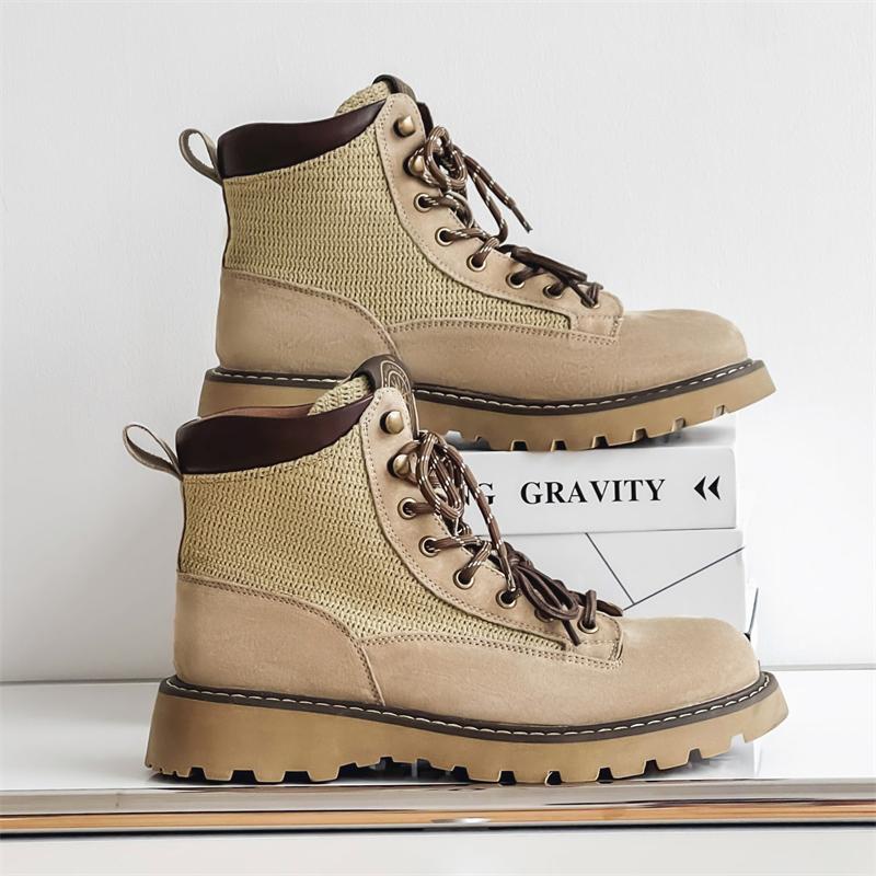 Ботильоны из натуральной кожи для мужчин, нескользящая платформа, повседневная обувь для мужчин, роскошные мужские ботинки челси в британском стиле, обувь для отдыха и прогулок