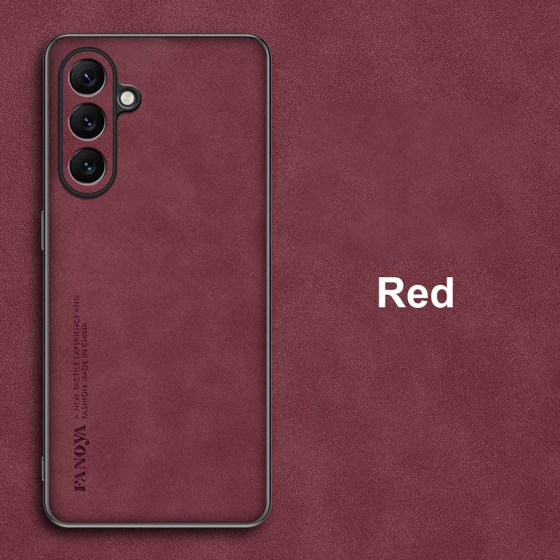 For Samsung M15 5G Case Luxury PU Leather Phone Case For Samsung Galaxy F15 M15 Back Cover Matte Silicone Full Protection Coque