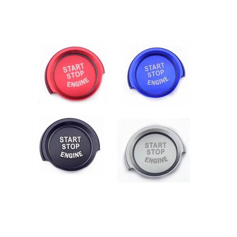 Car Styling Start Button Decorative Frame Interior Covers & Ring Stickers Trim Auto Accessories For BMW 1 2 3 4 series X1