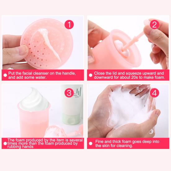 Очищающее средство для лица, душ, ванна, шампунь, пенообразователь, дорожная бытовая чашка, пузырьковый пенообразователь