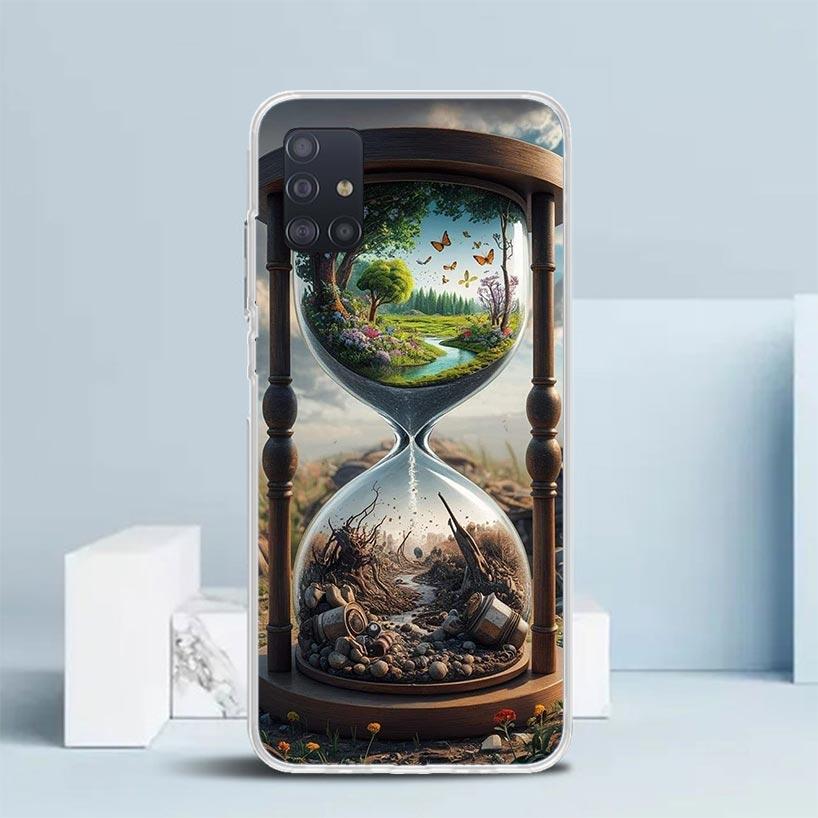 Rene Magritte Art Soft Cover for Samsung Galaxy A12 A22 A32 A52 A72 A02S Phone Case Note 20 Ultra 10 S10 Plus A51 A71 A50S A20S