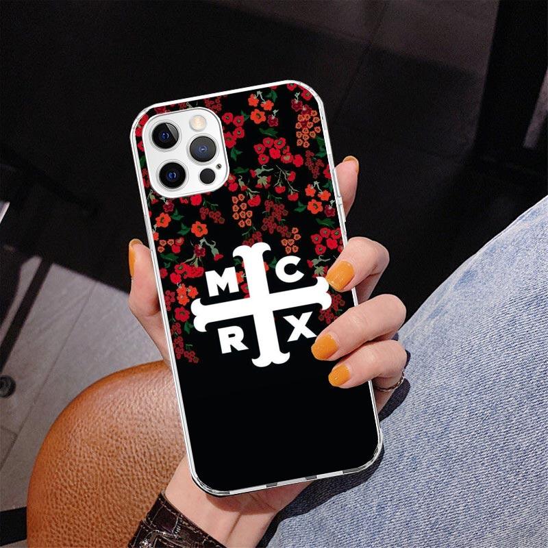 Чехол для телефона My Chemical Romance MCR для iPhone 13 12 Mini 11 Pro Max XS XR X SE 7 8 Plus 5S 5 6S 6 Подарок Печатная крышка Fundas