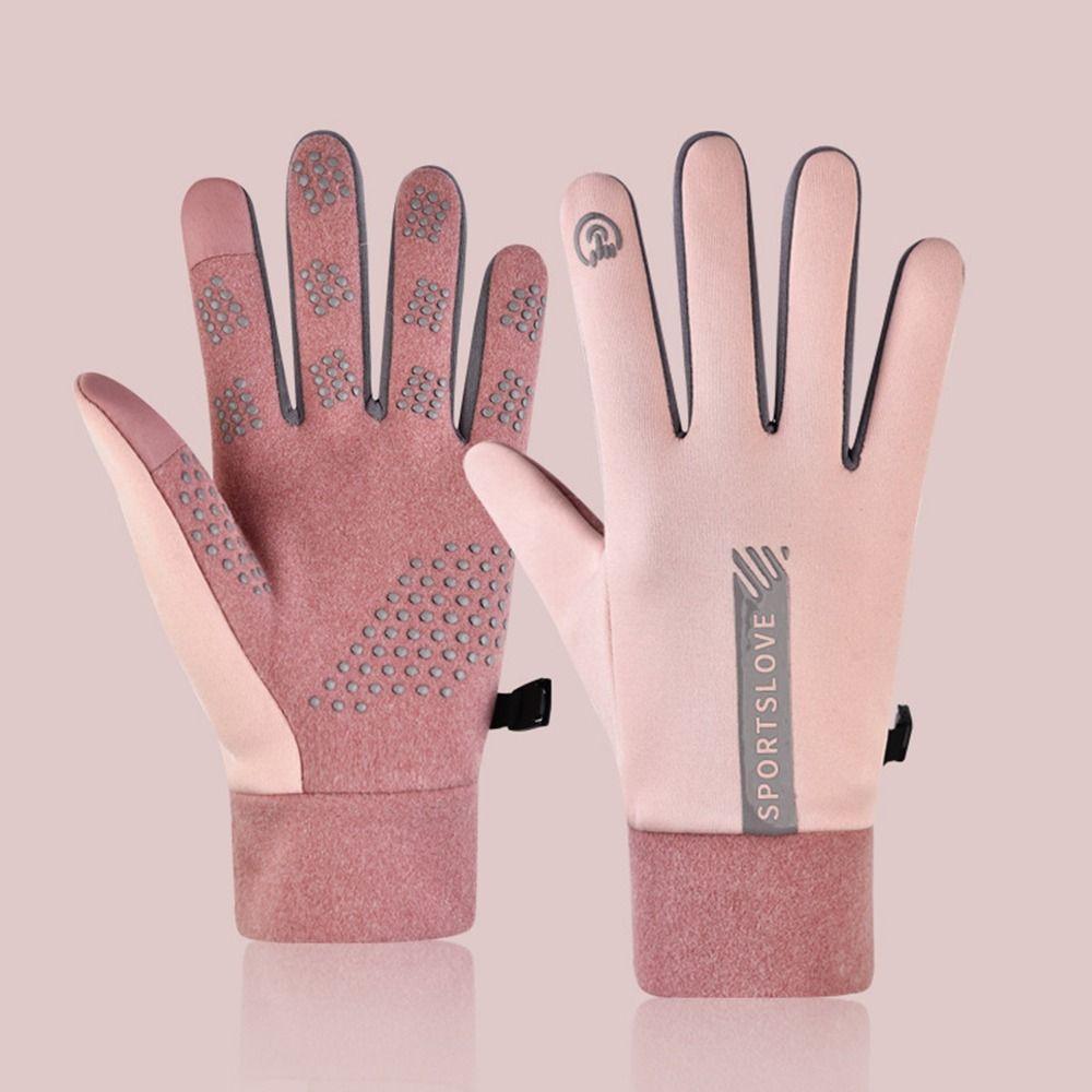 Bow Mitten Warm Windproof Full Finger Gloves Cycling Gloves Protective Mittens Anti-skid Mittens