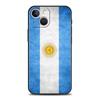 Роскошный чехол для телефона для iPhone 11 12 13 15 16 14 Pro Max X XR XS 7 8 Plus 2020 Черный Мягкий чехол Funda Флаг Аргентины Футбол 10