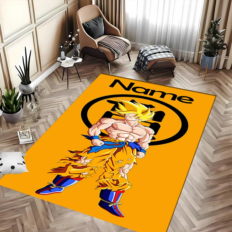 Custom personalization Dragon Ball Area Rug - Perfect For Kitchen, Bathroom,Laundry Room Decor Large Size Available,Gift All Seasons