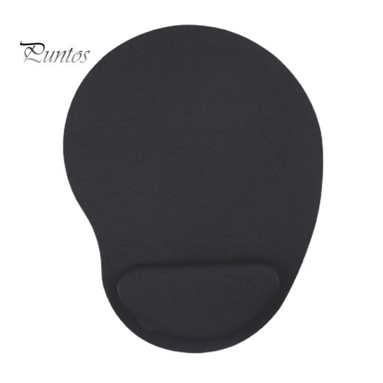 Wrist Support Mouse Pad Memory Foam Stepped-Wedge Design Ergonomic Non-slip Mousepad for Home Office Air Circulation