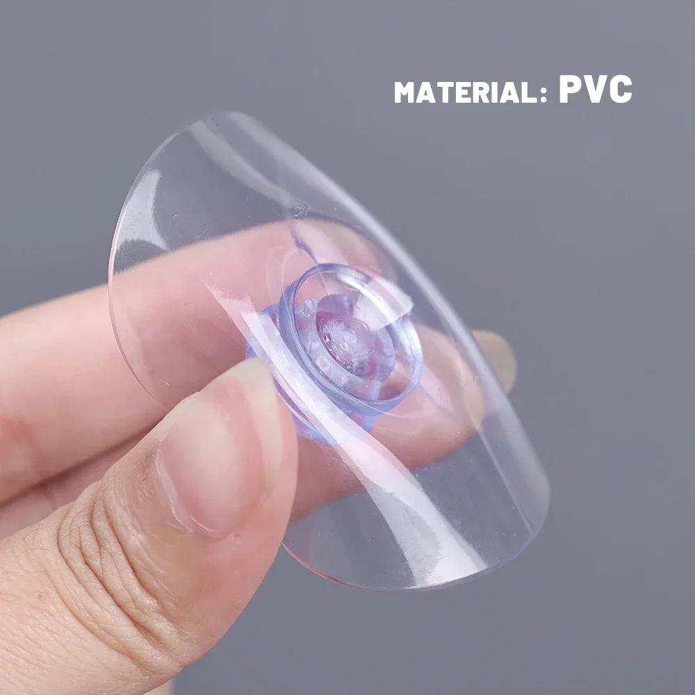 2/50 шт. Пластиковые присоски с грибовидной головкой, прозрачные присоски, подвесные крючки для автомобильных окон, органайзеры для ванной комнаты, присоски