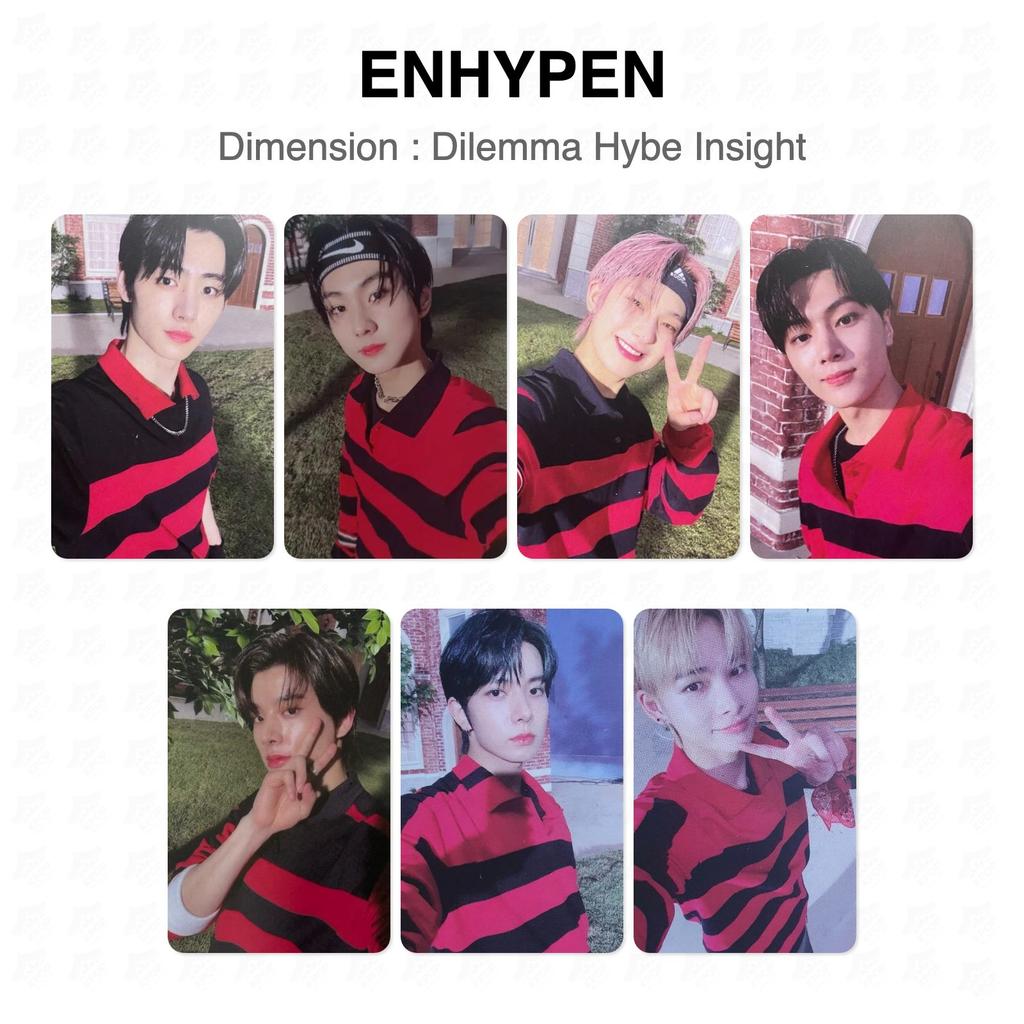ENHYPEN Измерение : Дилемма Hybe Insight Официальная фотокарточка