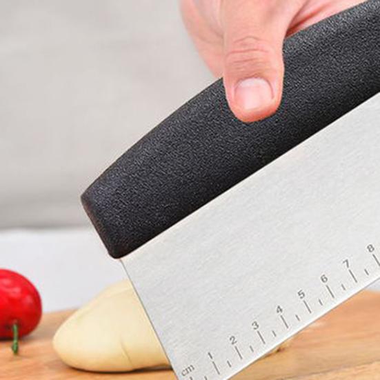 2 шт. Тесторезки с мерной шкалой Пищевая нержавеющая сталь Высокопрочный скребок без деформации Настольный скребок Инструмент для резки теста Скребок для теста