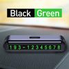 Car Phone Number Card Temporary Parking Card Plate Telephone Number Car Park Stop Styling Display Automobile Accessories