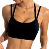 Красивые бретели на спине, несколько бюстгальтеров, амортизирующие фиксированные чашки, спортивные жилеты, фитнес-белье, йога, красивая спина для женщин