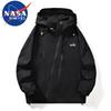 NASA MARVEL Men's Spring Autumn Casual Hooded Waterproof Jacket