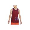 Air Sport Dna Logo Reversible Mesh Basketball Tank Top Men Tops Burgundy DA7235-677