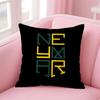 NJR NNNeymar Cushion Cover Pillowcase Short Plush Invisible zipper Room Sofa Cushion Cover