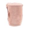 UGG Кожаные ботинки для детей с логотипом, низкие, розовые, Детские ботинки 5202-BPNK