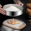 40 Mesh Kitchen Ultrafine Mesh Flour Sifter Professional Round Sieve Stainless Steel Sugar Sieve Cake Baking Strainer